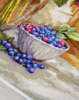 Cross Stitch Kit Luca - S - Still Life with Blueberries, B588 - Luca - S Yarns