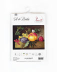 Cross Stitch Kit Luca - S - Still life with peach and grapes, B593 - Luca - S Yarns