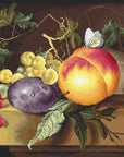 Cross Stitch Kit Luca - S - Still life with peach and grapes, B593 - Luca - S Yarns