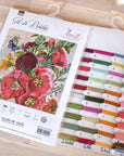 Cross Stitch Kit Luca - S - Summer Flowers, B2366 - Luca - S Yarns