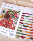 Cross Stitch Kit Luca - S - Summer Flowers, B2366 - Luca - S Yarns