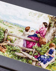 Cross Stitch Kit Luca - S - Summer Flowers, B562 - Luca - S Yarns