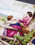 Cross Stitch Kit Luca - S - Summer Flowers, B562 - Luca - S Yarns
