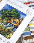 Cross Stitch Kit Luca - S - Summer landscape, BU5000 - Luca - S Yarns