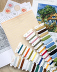Cross Stitch Kit Luca - S - Summer landscape, BU5000 - Luca - S Yarns