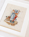 Cross Stitch Kit Luca - S - The Autumn Fairy, B1110 - Luca - S Yarns