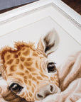Cross Stitch Kit Luca - S - The Baby Giraffe, B2425 - Luca - S Yarns