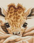Cross Stitch Kit Luca - S - The Baby Giraffe, B2425 - Luca - S Yarns