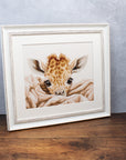 Cross Stitch Kit Luca - S - The Baby Giraffe, B2425 - Luca - S Yarns