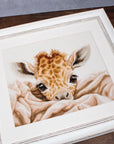 Cross Stitch Kit Luca - S - The Baby Giraffe, B2425 - Luca - S Yarns