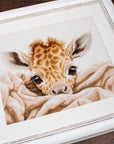 Cross Stitch Kit Luca - S - The Baby Giraffe, B2425 - Luca - S Yarns