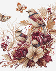 Cross Stitch Kit Luca - S - The Birds - Autumn, B2419 - Luca - S Yarns