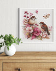 Cross Stitch Kit Luca - S - The Birds - Spring, B2420 - Luca - S Yarns