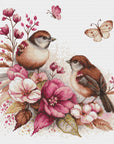 Cross Stitch Kit Luca - S - The Birds - Spring, B2420 - Luca - S Yarns