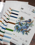 Cross Stitch Kit Luca - S - The Birds - Winter, B2418 - Luca - S Yarns