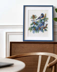 Cross Stitch Kit Luca - S - The Birds - Winter, B2418 - Luca - S Yarns