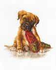 Cross Stitch Kit Luca - S - The Boxer, B2338 - Luca - S Yarns