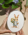 Cross Stitch Kit Luca - S - The Bunny's Surprise, B1409 - Luca - S Yarns