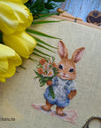 Cross Stitch Kit Luca - S - The Bunny's Surprise, B1409 - Luca - S Yarns