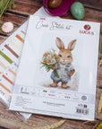 Cross Stitch Kit Luca - S - The Bunny's Surprise, B1409 - Luca - S Yarns