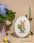 Cross Stitch Kit Luca - S - The Bunny's Surprise, B1409 - Luca - S Yarns