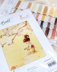 Cross Stitch Kit Luca - S - The butterflies, B1145 - Luca - S Yarns