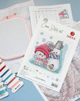 Cross Stitch Kit Luca - S - The Cat & Friends, B1199 - Luca - S Yarns