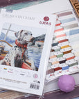 Cross Stitch Kit Luca - S - The Dalmatian on Lake Como, BU5039 - Luca - S Yarns