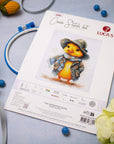 Cross Stitch Kit Luca - S - The Detective Duck, B1416 - Luca - S Yarns