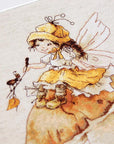 Cross Stitch Kit Luca - S - The fairy with mushrooms, B1109 - Luca - S Yarns