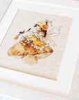 Cross Stitch Kit Luca - S - The fairy with mushrooms, B1109 - Luca - S Yarns