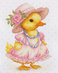 Cross Stitch Kit Luca - S - The Flirty Duckling, B1415 - Luca - S Yarns