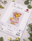 Cross Stitch Kit Luca - S - The Flirty Duckling, B1415 - Luca - S Yarns