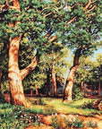 Cross Stitch Kit Luca - S - The forest, reproduction of I.I. Shishkin, B476 - Luca - S Yarns