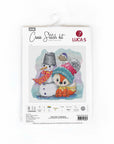 Cross Stitch Kit Luca - S - The fox & Friends, B1200 - Luca - S Yarns