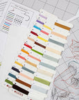 Cross Stitch Kit Luca - S - The girl making cross stitch, B1059 - Luca - S Yarns