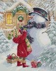 Cross Stitch Kit Luca - S - The Girl With Gifts, BU5018 - Luca - S Yarns