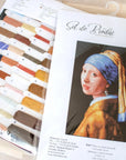 Cross Stitch Kit Luca - S - The girl with the pearl, B467 - Luca - S Yarns