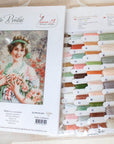 Cross Stitch Kit Luca - S - The girl with the roses, B553 - Luca - S Yarns