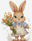 Cross Stitch Kit Luca - S - The Happy Bunny, B1410 - Luca - S Yarns