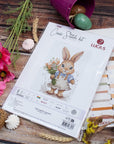 Cross Stitch Kit Luca - S - The Happy Bunny, B1410 - Luca - S Yarns