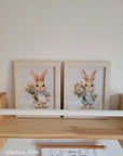 Cross Stitch Kit Luca - S - The Happy Bunny, B1410 - Luca - S Yarns