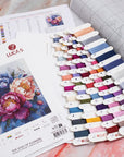 Cross Stitch Kit Luca - S - The King of Flowers, B7027 - Luca - S Yarns