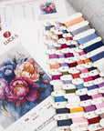 Cross Stitch Kit Luca - S - The King of Flowers, B7027 - Luca - S Yarns