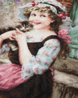 Cross Stitch Kit Luca - S - The Little Kitty, B538 - Luca - S Yarns