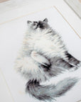 Cross Stitch Kit Luca - S - The Micky Kitty, B2269 - Luca - S Yarns