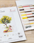 Cross Stitch Kit Luca - S - The orange tree fairy, B1112 - Luca - S Yarns