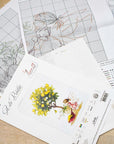 Cross Stitch Kit Luca - S - The orange tree fairy, B1112 - Luca - S Yarns