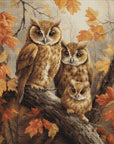 Cross Stitch Kit Luca - S - The Owls Family, BU5045 - Luca - S Yarns
