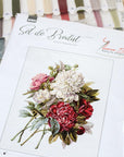 Cross Stitch Kit Luca - S - The Peonies, B2355 - Luca - S Yarns